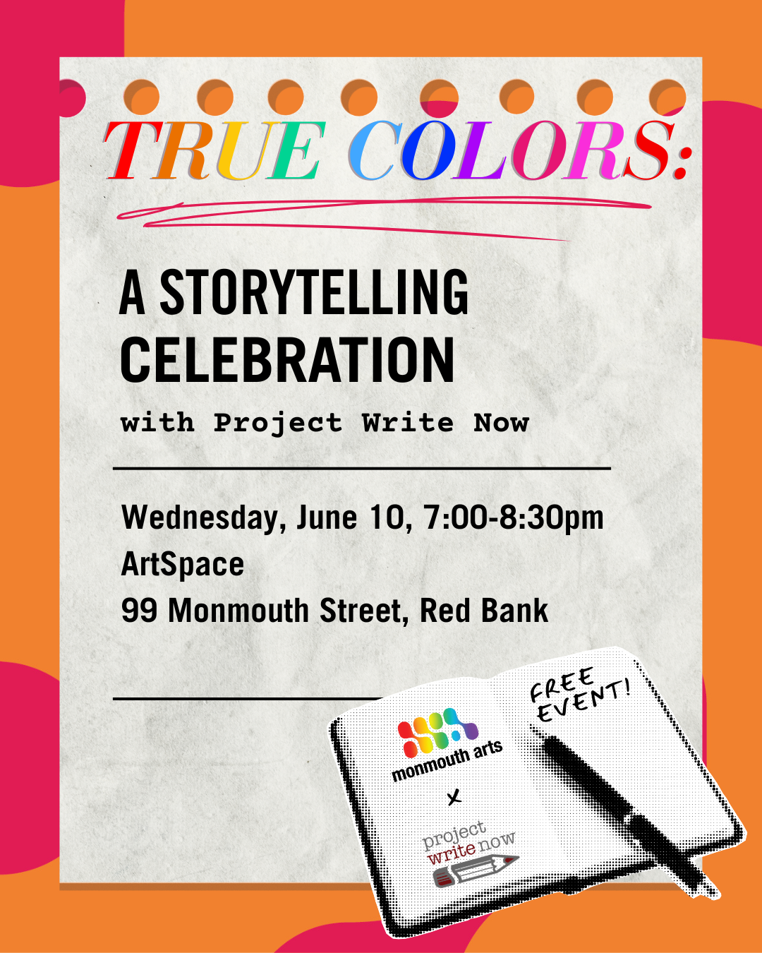 A Storytelling Celebration flyer