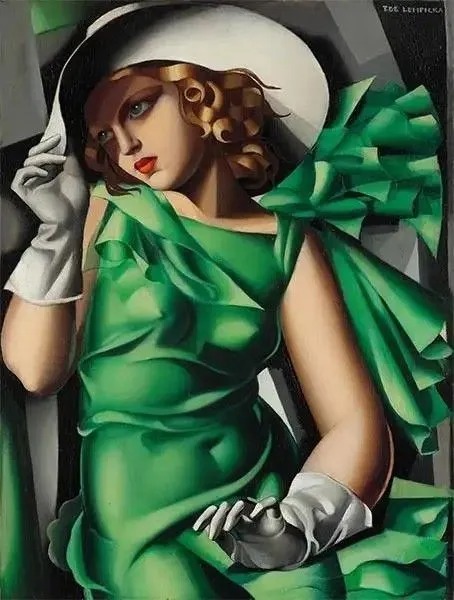 "Young Lady with Gloves" - Tamara de Lempicka
