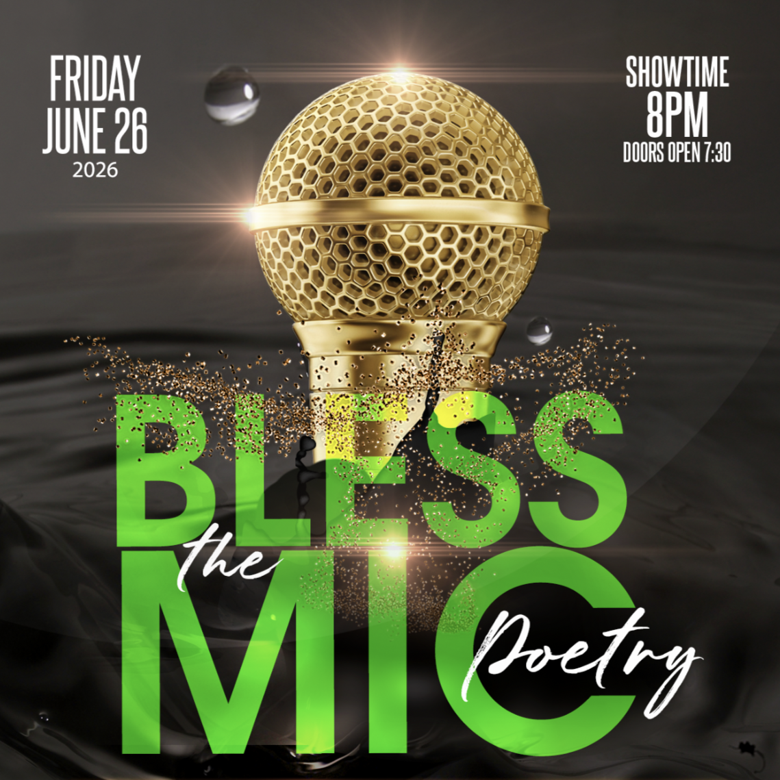 Bless the Mic: Poetry Event