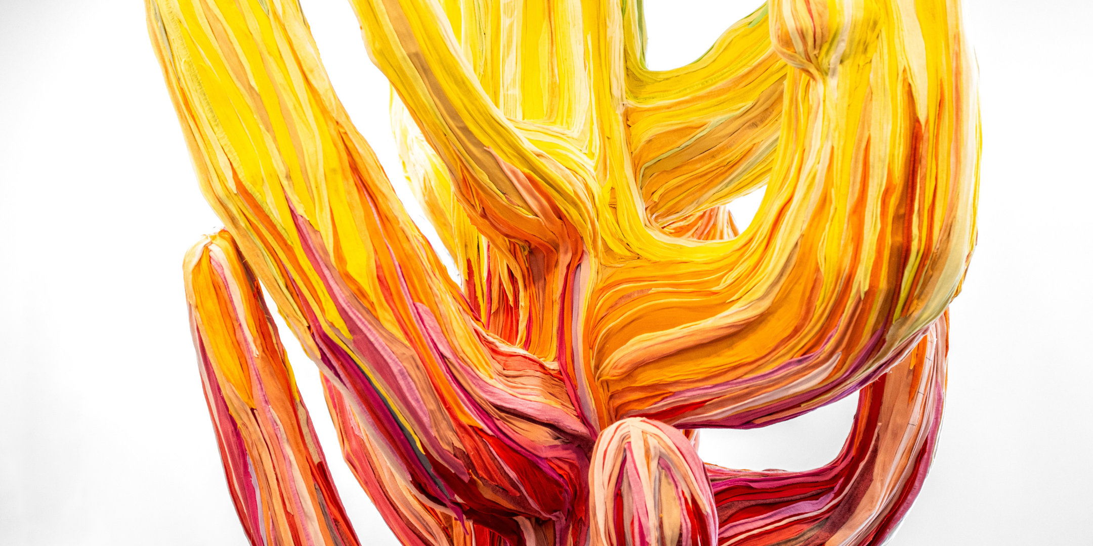 Yellow orange and red artwork