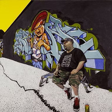 Leon Rainbow painting by Leipzig
