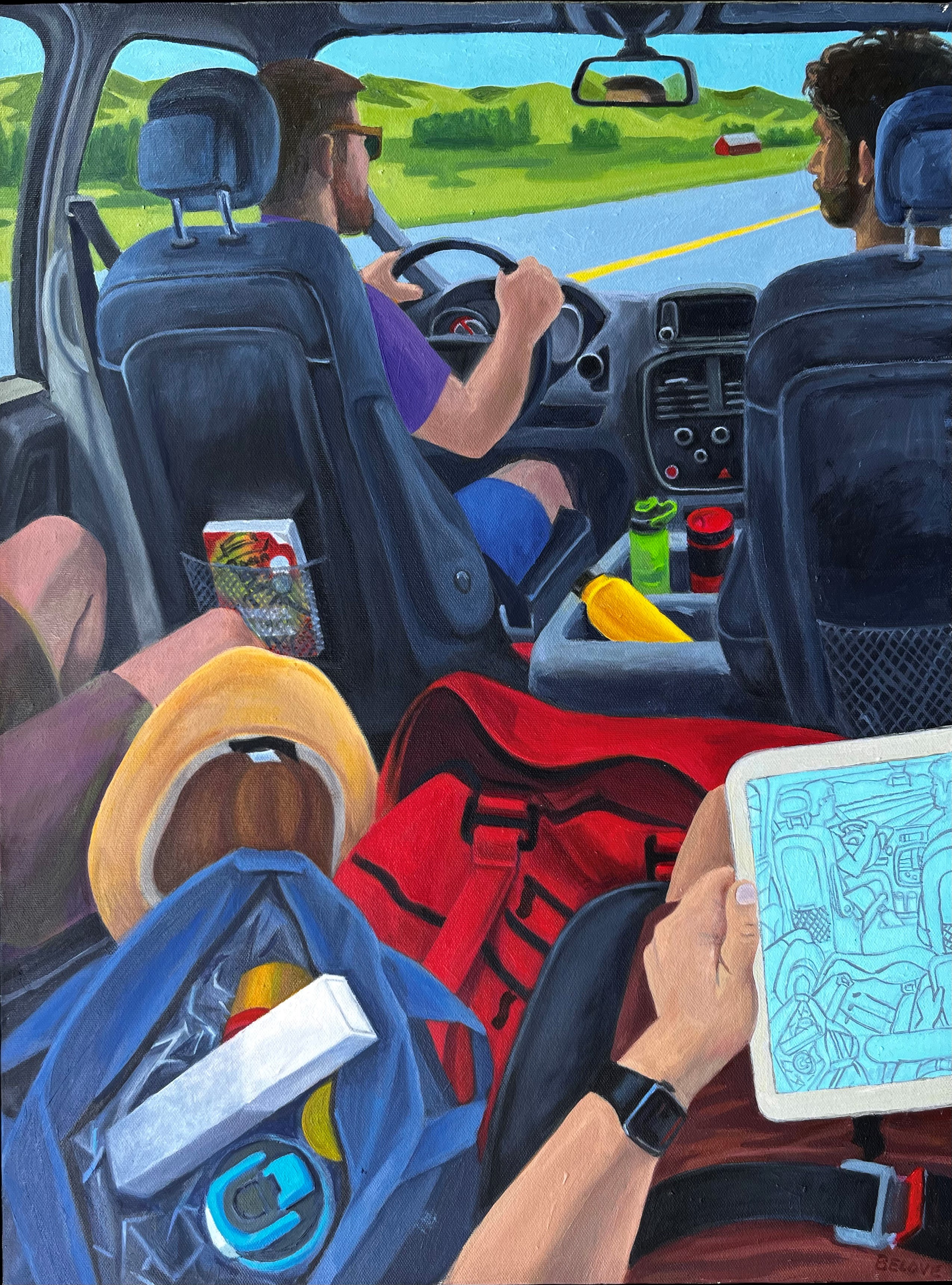 Road Trip painting
