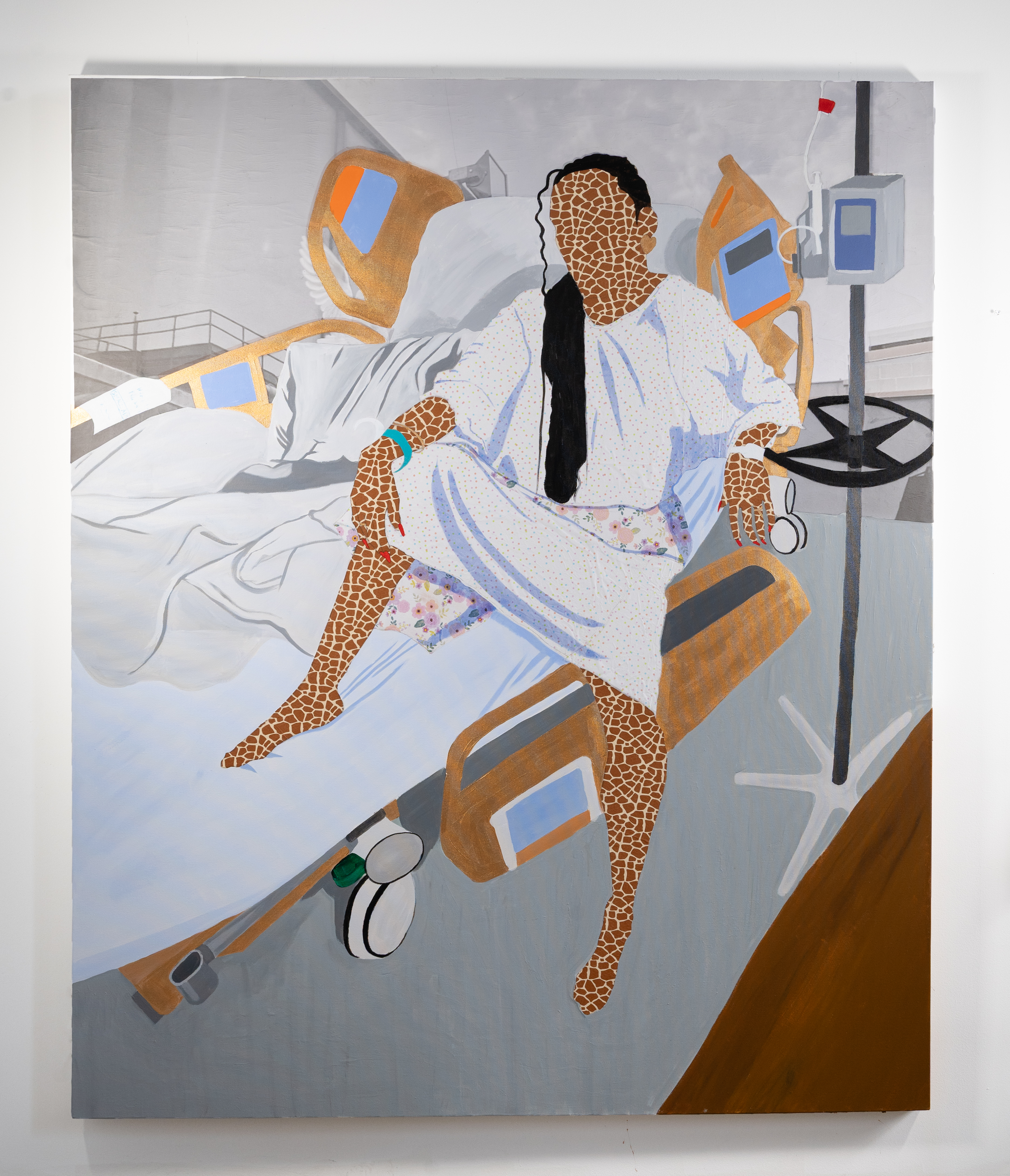 Between Drips and Dignity artwork by Jazlyne Sabree