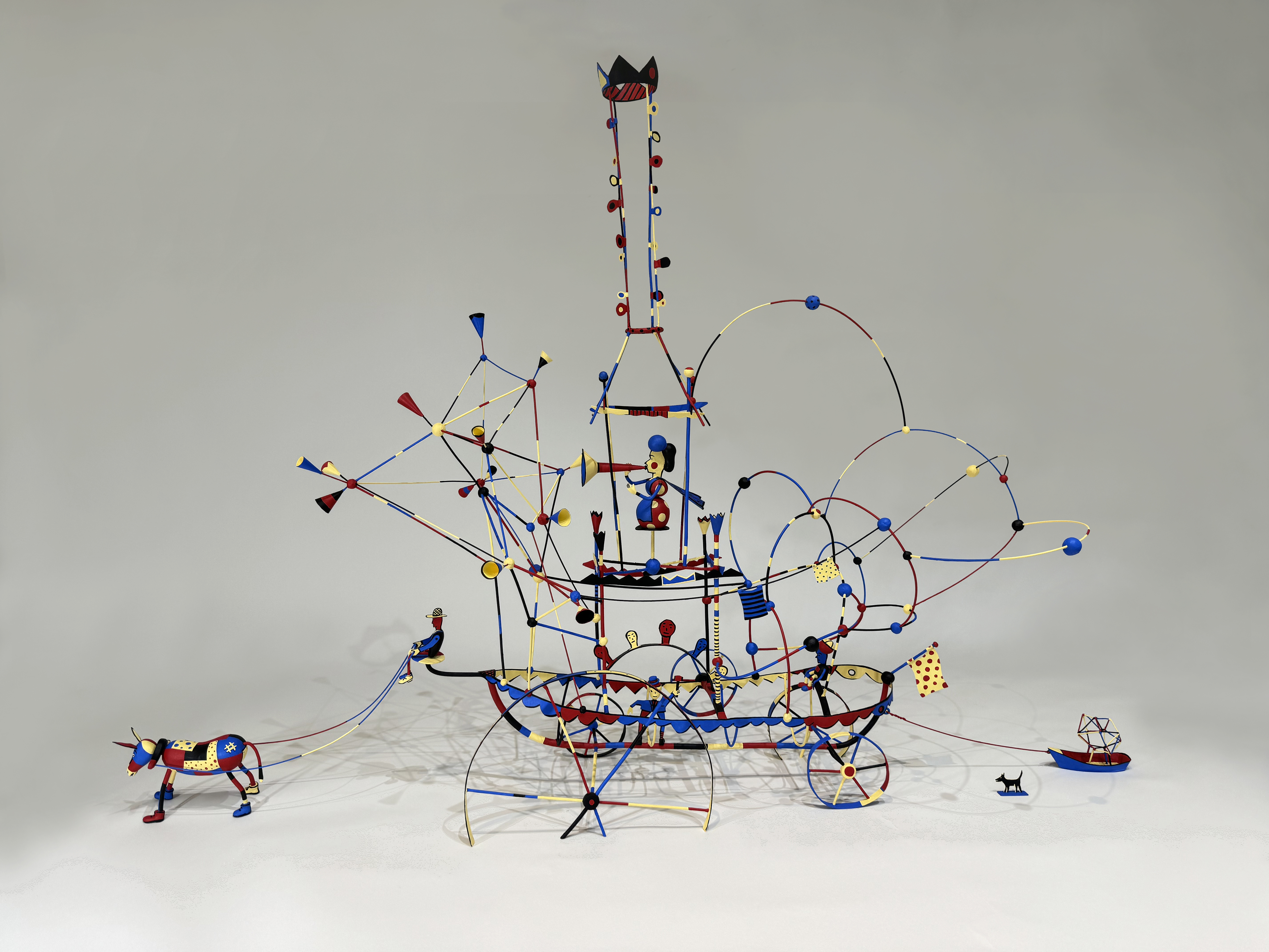 Tom Nussbaum sculpture titled, 'But Wait'