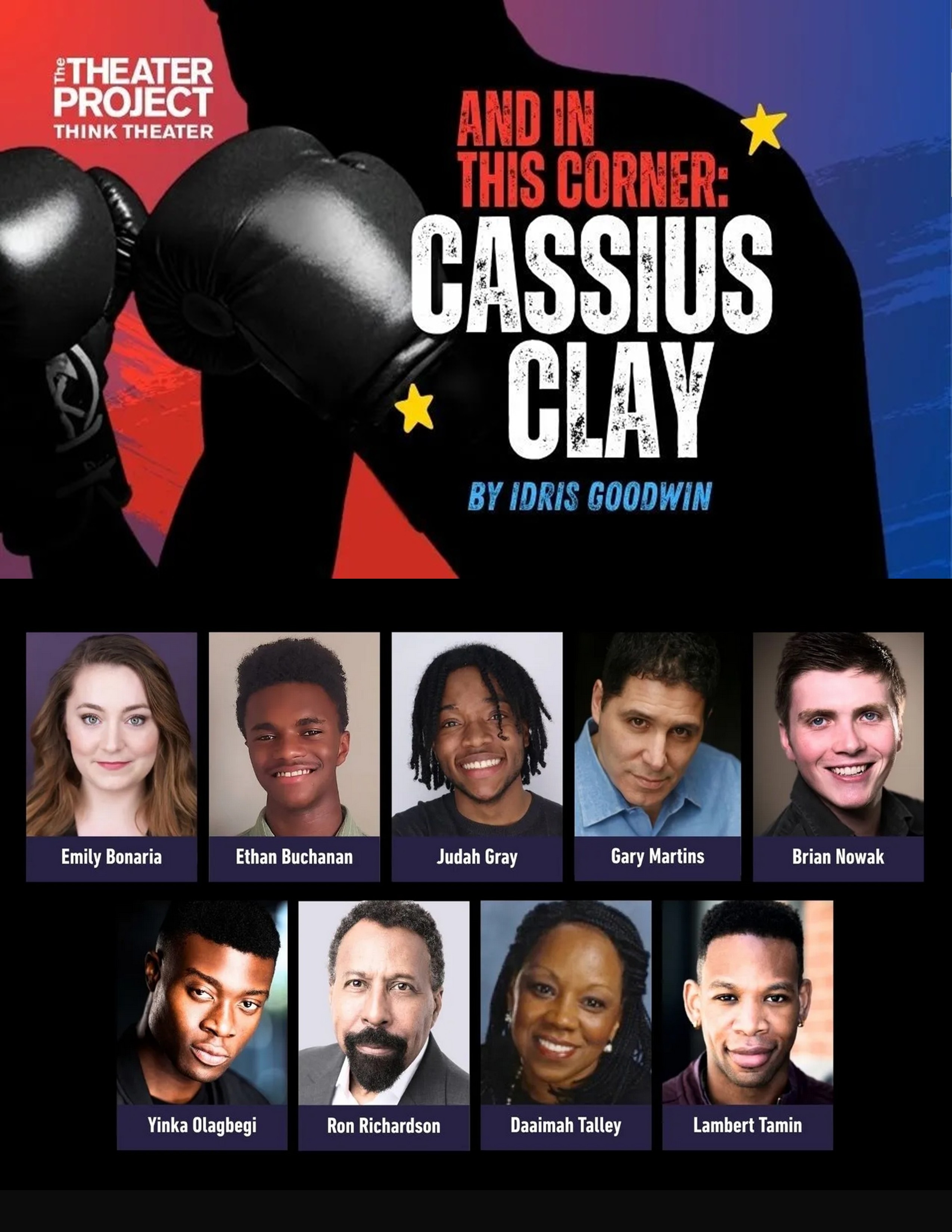 And In This Corner Cassius Clay cast poster