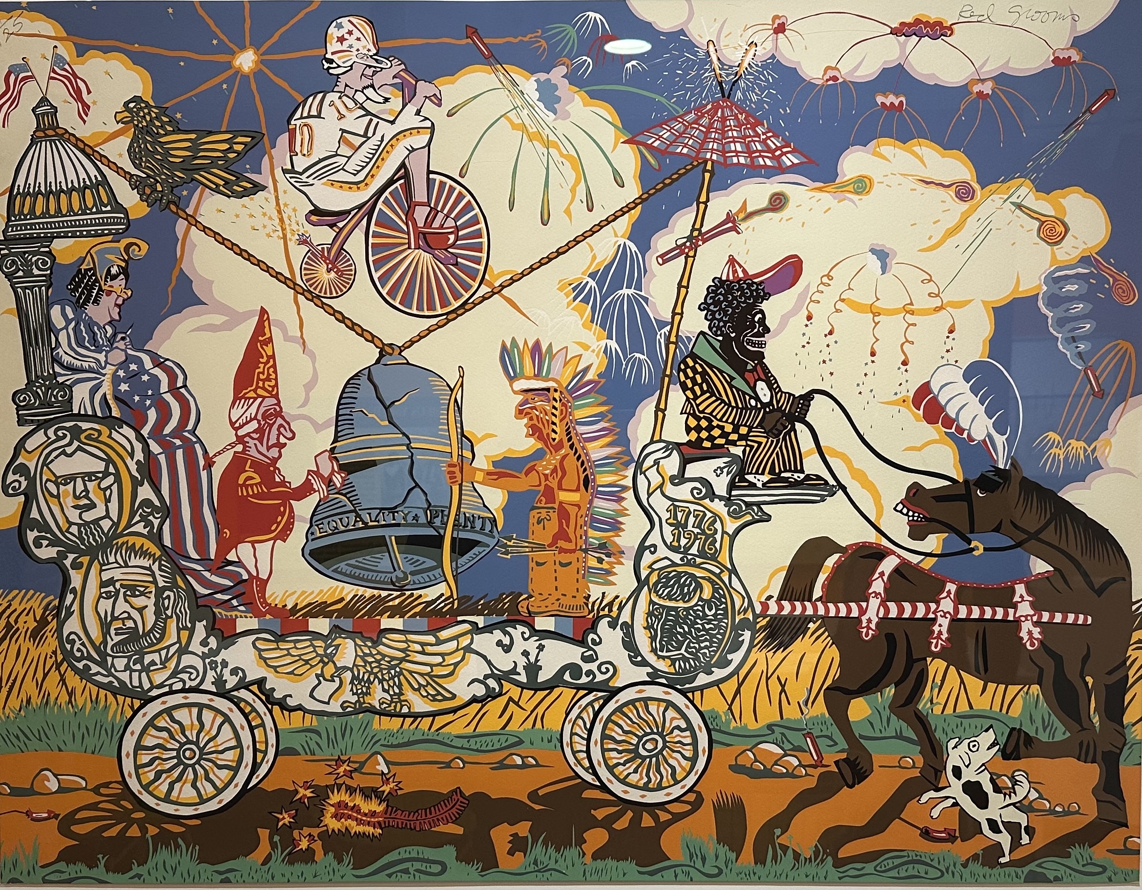 Bandwagon by Red Grooms