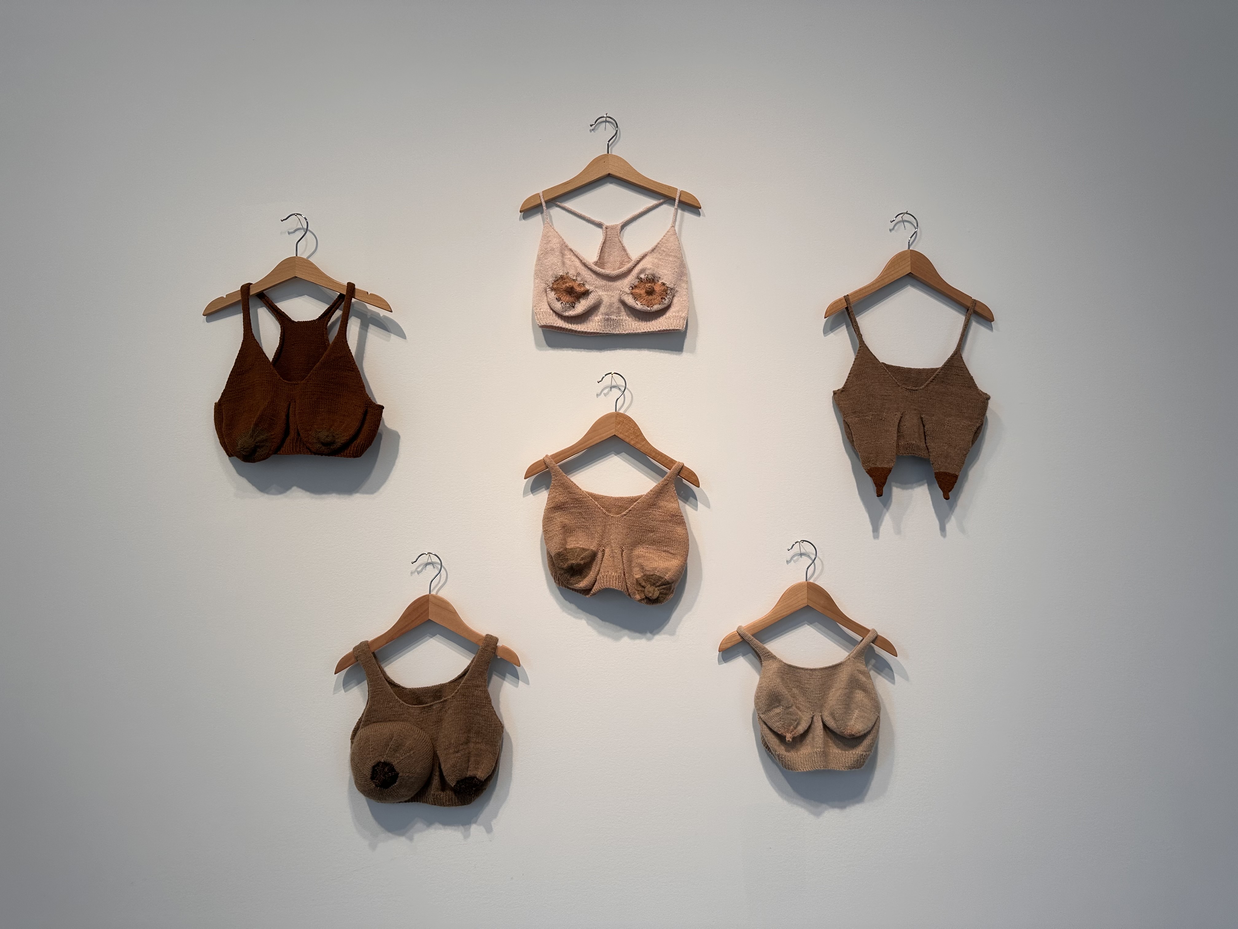Mom Bras exhibit at ArtYard