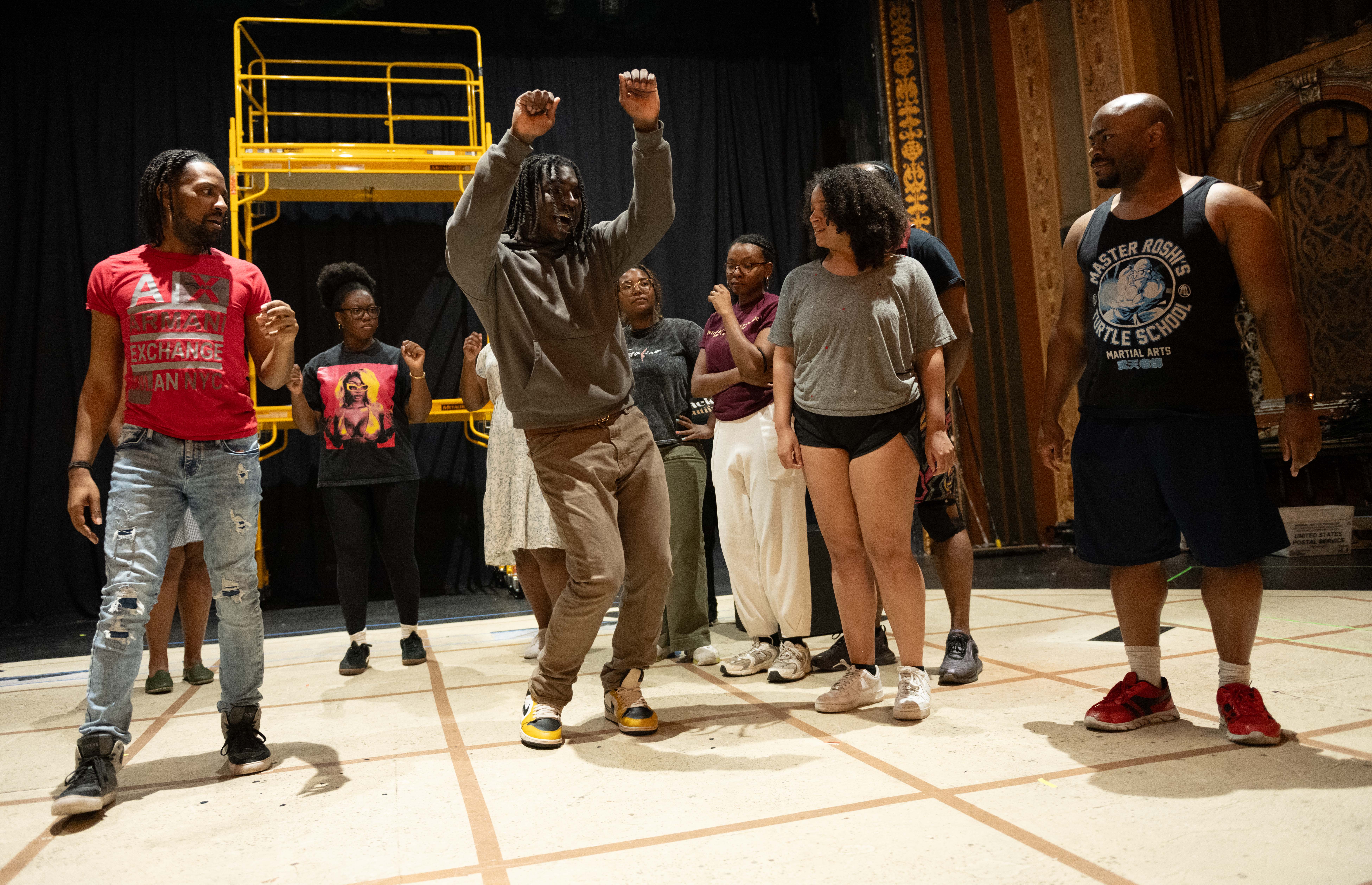 Porgy and Bess cast from rehearsal