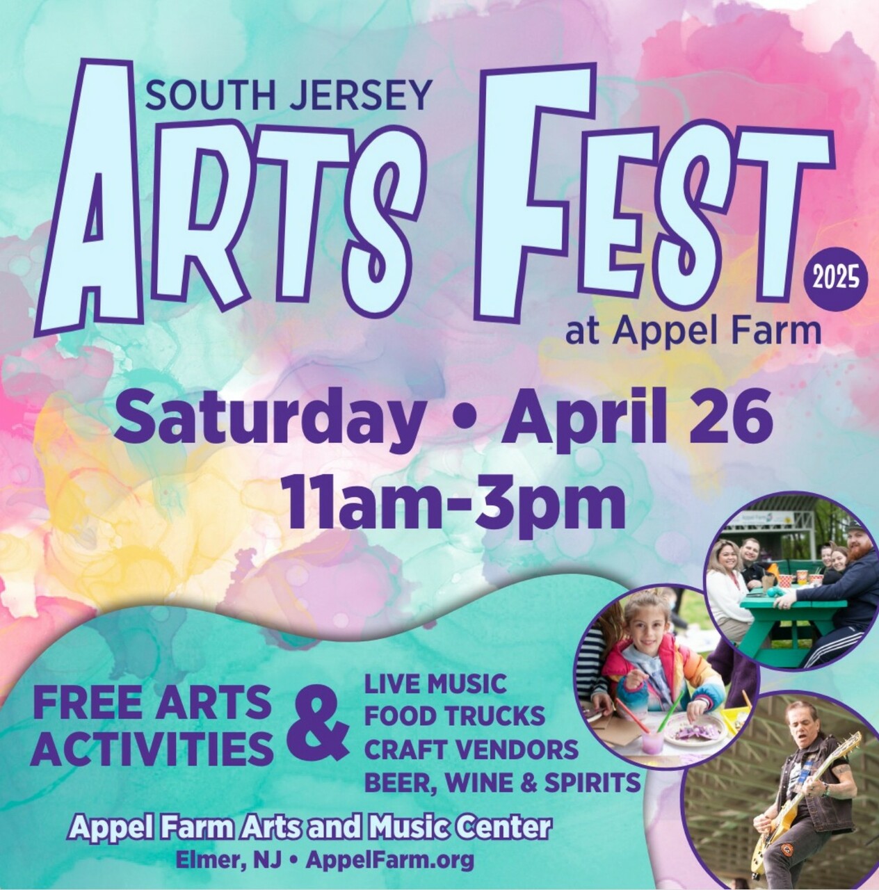 South Jersey Arts Fest poster