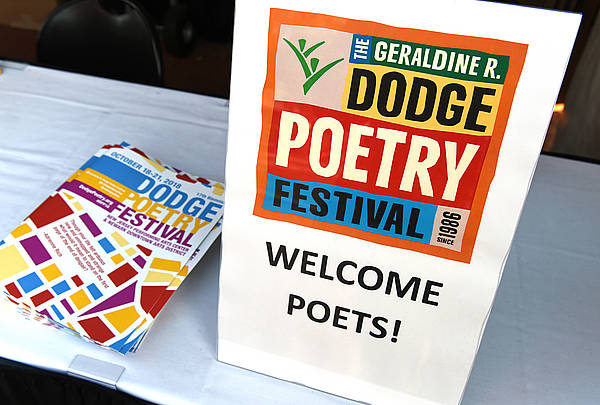 Poster for Poetry Festival