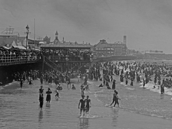 A photo of the beach from Grant Castner's collection