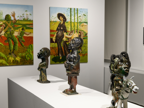 Black Panther Party art exhibit