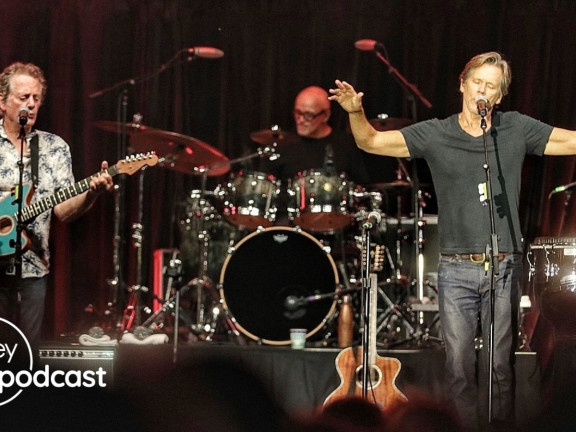 Bacon Brothers performing on Stage