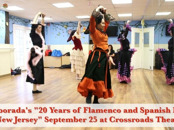 Alborada Spanish Dance performers rehearsing