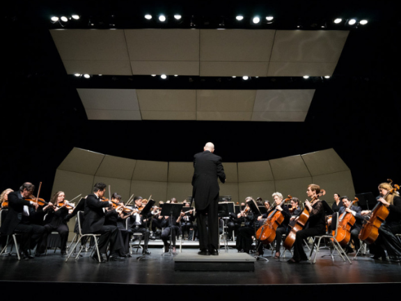 Bay Atlantic Symphony performing on stage