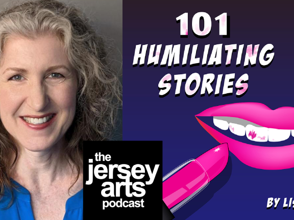 Laura Ekstrand alongside art for 101 Humiliating Stories