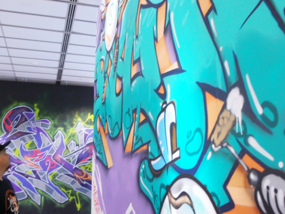 JerseyArts header image for aerosol graffiti art
