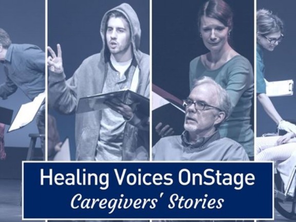 Actors performing caregivers' stories