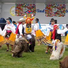 a dance performance at the Mercer County Cultural Festival
