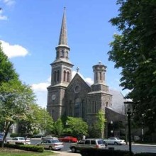Exterior of a church building