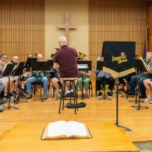Imperial Brass dress rehearsal at Montclair Salvation Army Citadel