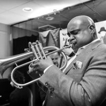 Terrel Stafford playing the flugelhorn
