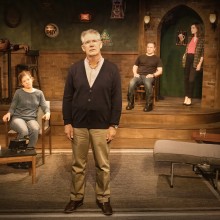 A group of actors on a stage