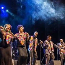 The World-Famous Harlem Gospel Choir promotional image.