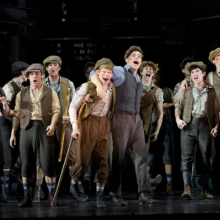 Newsies production at Paper Mill Playhouse