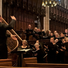Princeton Pro Musica performing in a church