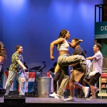 Performers in the Ritz Theatre Company's production of IN THE HEIGHTS