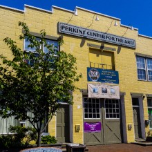 Exterior of Perkins Center for the Arts in Collingswood