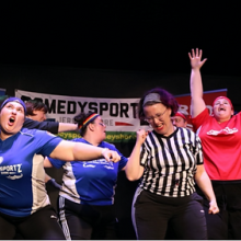 Live improvised comedy shows