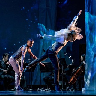 Nimbus dancers on stage
