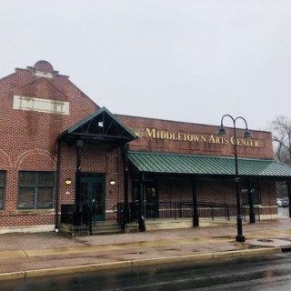Exterior of Middletown Arts Center, a brick building