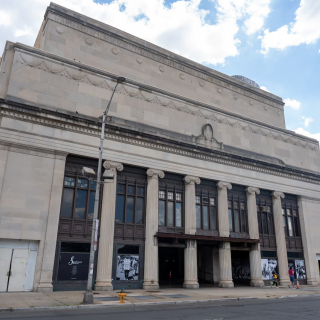 Exterior of Newark Symphony Hall