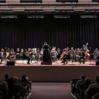 Essence of Harmony Choral Society performing in the First Presbyterian Church