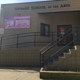 Exterior of the Newark School of the Arts building