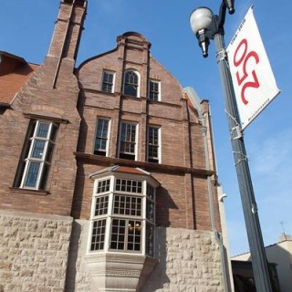 Exterior of the Writers House.