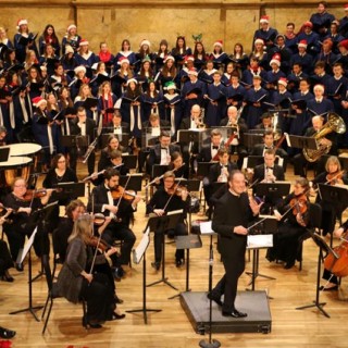 The Princeton Symphony Orchestra performing in concert