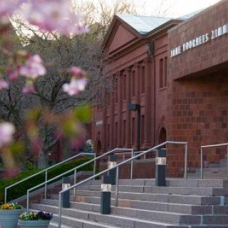 Zimmerli Art Museum exterior.