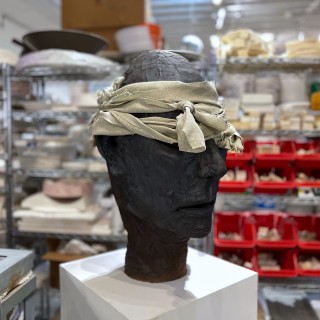 Sculpture inside one of Project Studios work spaces
