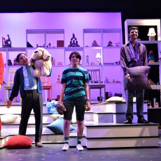 PST actors performing a musical number