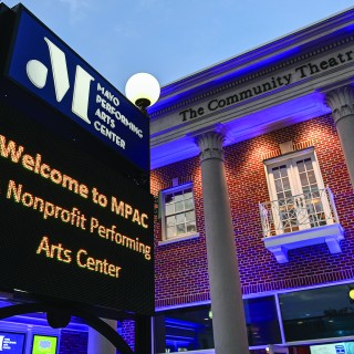 Mayo Performing Arts Center exterior