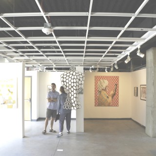 Noyes arts garage exhibit space