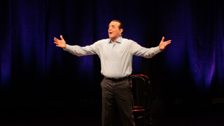 Chazz Palminteri performing A Bronx Tale