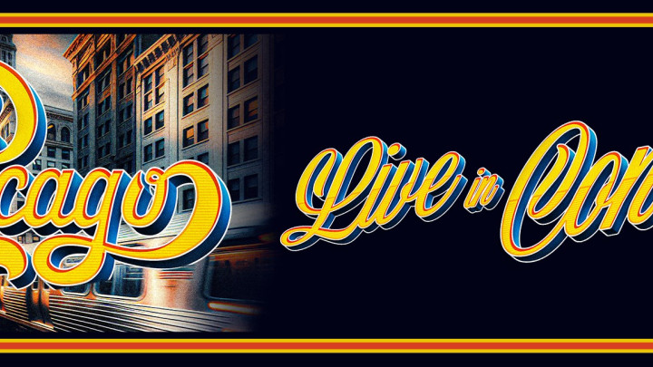 Chicago live in concert banner