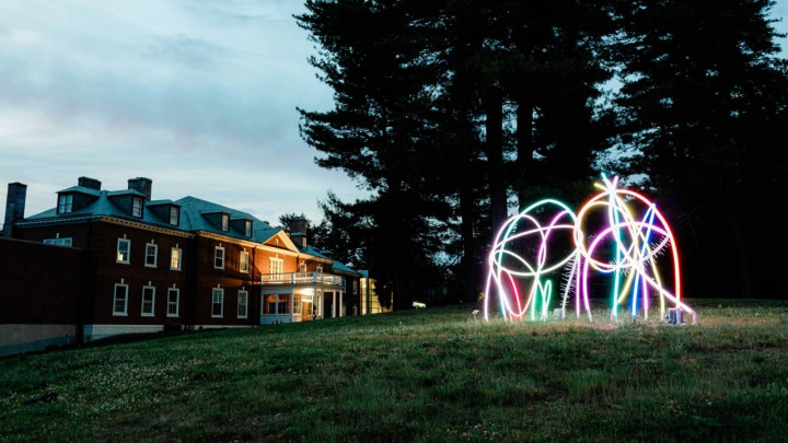 Morris Museum Common Ground sculpture