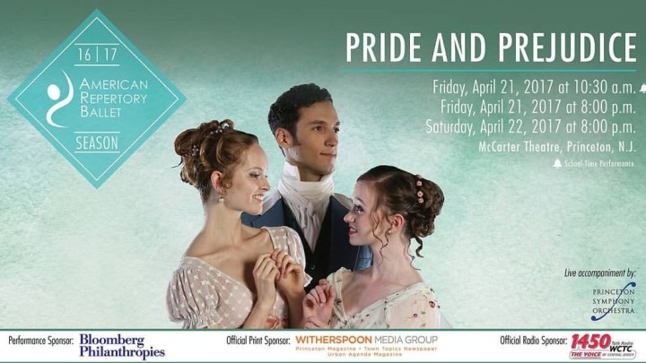 Pride & Prejudice by American Repertory Ballet