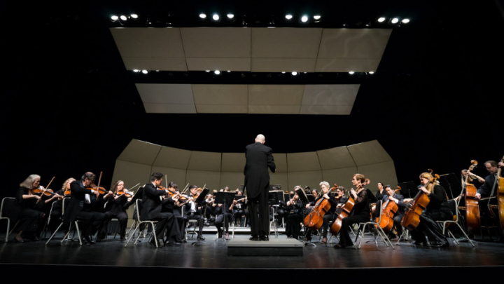 Bay Atlantic Symphony performing on stage